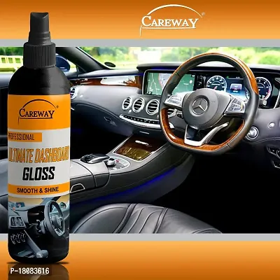 Careway Ultimate Dashboard Gloss /Interior Car Polish and Protectant - Long-Lasting Shine - Non-Greasy Formula -100+100ml-thumb2