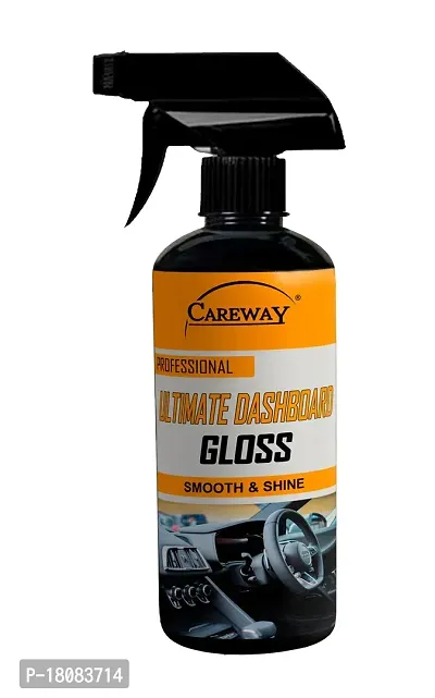 Careway Ultimate Dashboard Gloss /Smooth  Shine/Interior Car Polish and Protectant - Long-Lasting Shine - Non-Greasy Formula -250ml