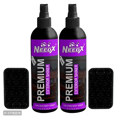 Needx Premium Exterior Shiner / for / Car  Bike Body Shiner- (200+ 200 ml)