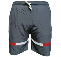 Classic Polycotton Solid Shorts for Men, Pack of 2-thumb1