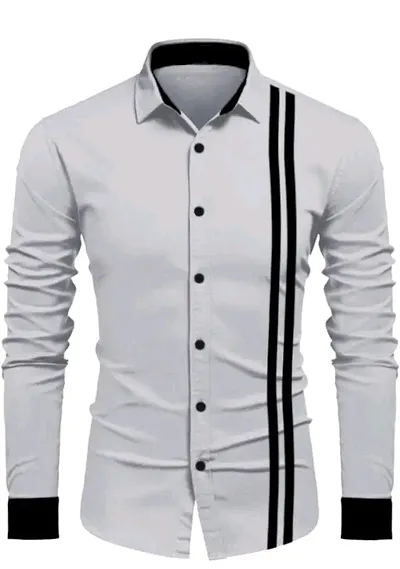 Stylish Blend Casual Shirts For Men