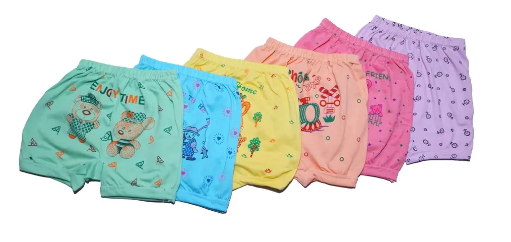 MAGLU Baby Girl and Baby Boy Unisex Bloomers Soft Cotton, Bloomer for Infants