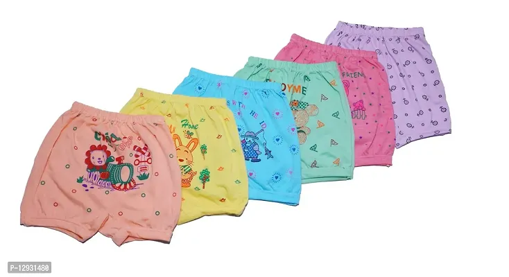 MAGLU Basic Super Soft Bloomer | Unisex, 100% Pure Cotton Innerwear | Breathable and Super Soft Underwear |, Baby Bloomer.(0-3 Month)-thumb0