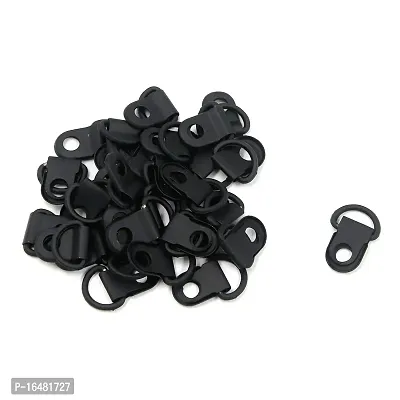 MTMTOOL Black D-Ring Tie Downs D Rings Anchor Lashing Ring Small D Ring Buckle Pack of 30-thumb0