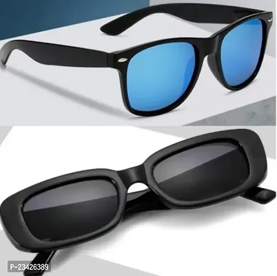 Pack of 2 King's New Trendy Unisex Sunglasses For Men  Women-thumb0