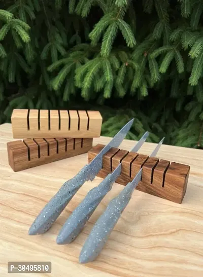 Wooden Knife Set For Kitchen