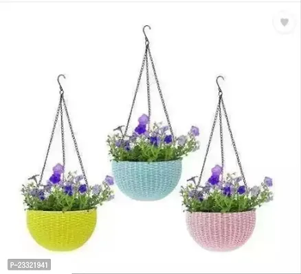 Hanging Pots Balcony Pots Pack Of 3