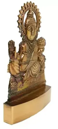 Kuber Brown Idol Decorative Showpiece - 6.5 cm  (Metal, Brown)-thumb1