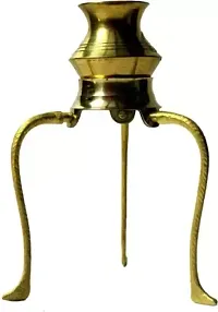 TIPAHEE LOTI 12 cm Religious Idol  Figurine  (Brass, Gold)-thumb1