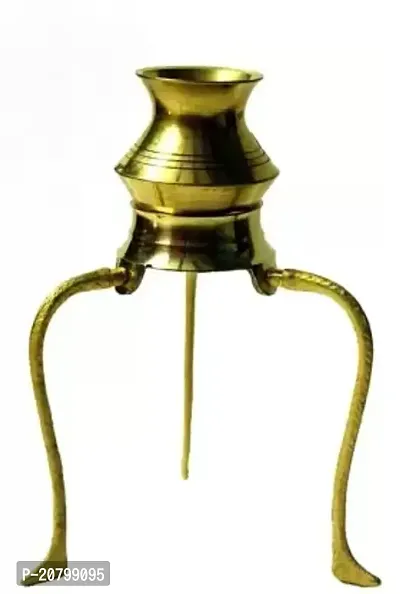 TIPHAEE LOTI 13 cm Religious Idol  Figurine  (Brass, Gold)-thumb2