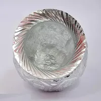 Silver Aluminium Pooja Lota | Handicraft Lota | Silver Lota for Puja | Water Storage-thumb1