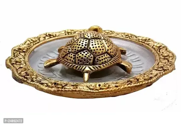 Religious Idols Decorative Showpiece - 2 cm  (Metal, Gold)-thumb3