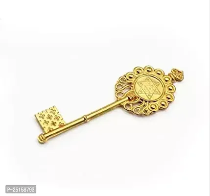 Haridwar Divine Metal Kuber Kunji Key (Standard, Gold) 10cm
