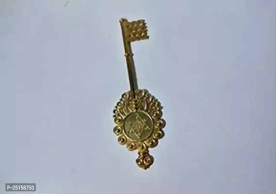 Haridwar Divine Metal Kuber Kunji Key (Standard, Gold) 10cm-thumb2