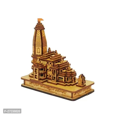 Ram Mandir Ayodhya 3D Model Wooden Temple-thumb2