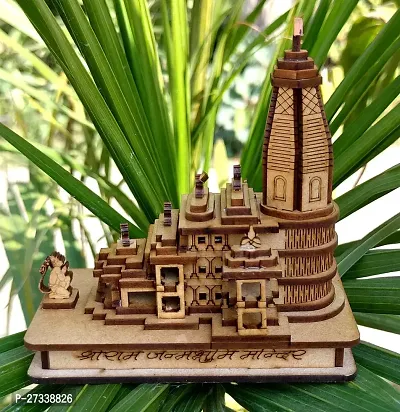 Ram Mandir Ayodhya 3D Model Wooden Temple-thumb5