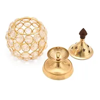 Collectible India Brass Akhand Diya for Puja Big Size-thumb3