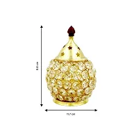 Decorative Brass Diya for Pooja-thumb3