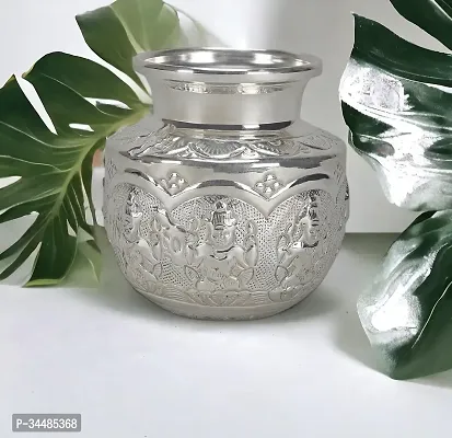 Pooja Kalash Lota Silver Finish Perfect-thumb2