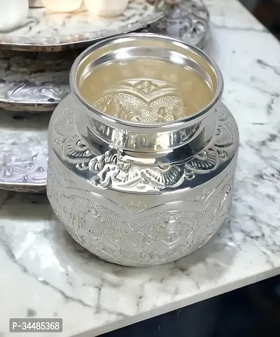 Pooja Kalash Lota Silver Finish Perfect-thumb3