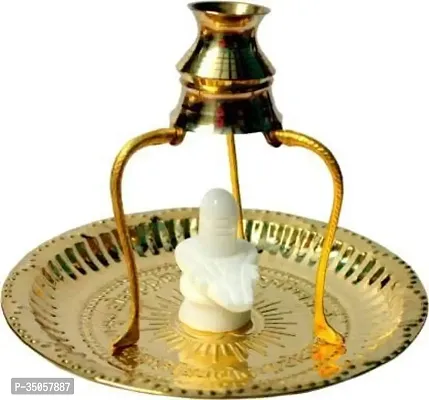 Marble White Shivling Shiva Ling-thumb0