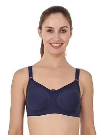 Classic Cotton Hosiery Solid Bra for Women-thumb4