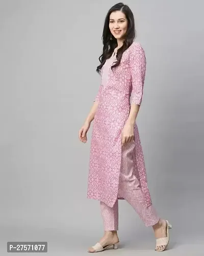 Fancy Rayon Kurta Bottom Set For Women-thumb2