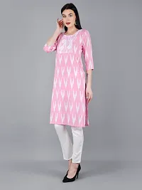 Fancy Rayon Straight Kurta and Pant sets-thumb1