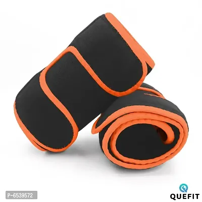 Quefit Thigh Shaper Belt.for Men and Women (Pack of 2) ( Orange)