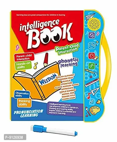 Kids Intelligence Book English Letters  Words Learning Sound Book, Fun Educati-thumb0