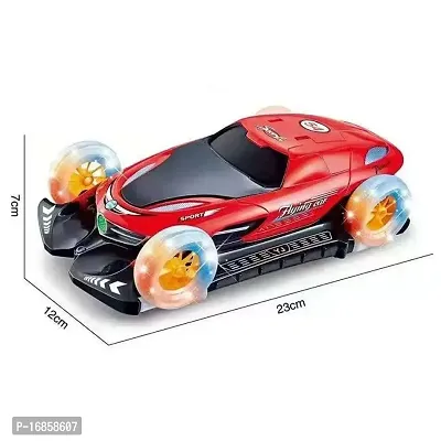 Toys for Kids Battery Operated Defrom Flying Car with Sound  Light Bump N Go Function Rotating Four-Wheel Toys-thumb2