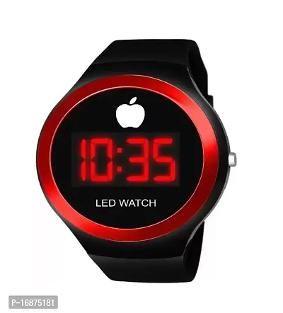 Digital Sports Led  Watch (Red Dial Black Color Strap)