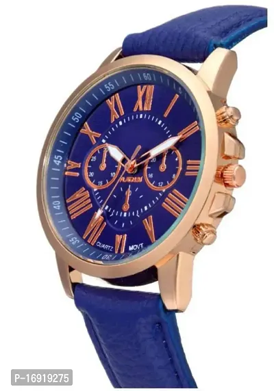 Analog Blue Dial  Watch