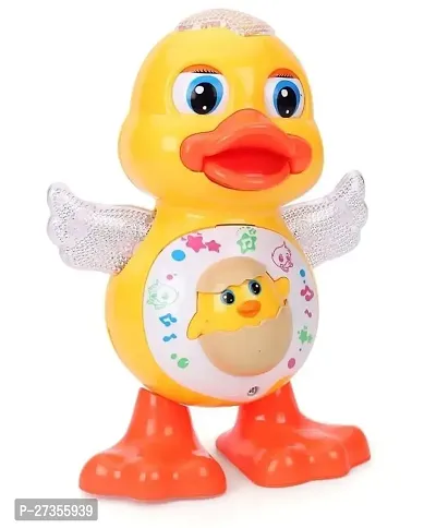 Beautiful Dancing Duck With Flashing Lights Real Music Sound And Action Pet For Kids-thumb0