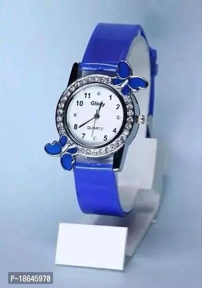 Stylish Multicoloured Silicone Analog Watches For Women Combo