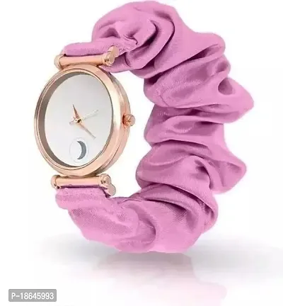 Stylish Pink Silicone Analog Watches For Women Combo