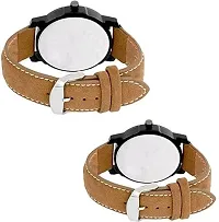 Classy Analog Watches for Couple, Pack of 2-thumb2