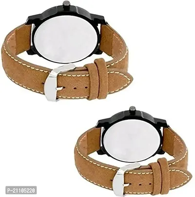 Classy Analog Watches for Couple, Pack of 2-thumb3