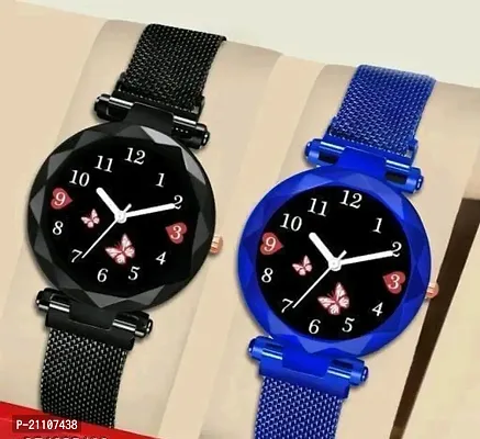 Classy Analog Watches for Women, Pack of 2-thumb0