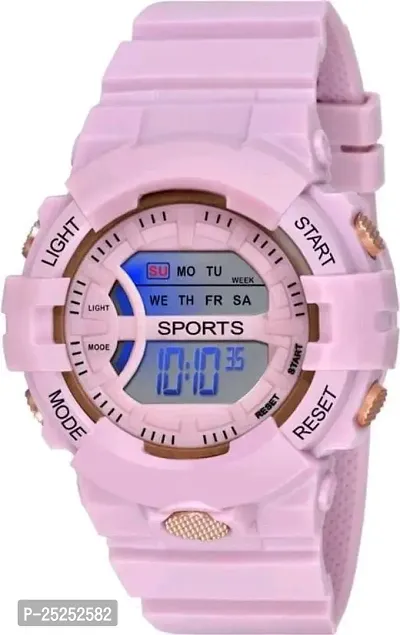 Stylish Pink kids Watch