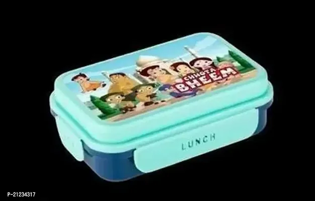 G KING KIDDO LUNCH BOX 4 Containers Lunch Box ( SKY BLUE)