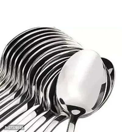 Stainless Steel Spoons Pack Of 12 With Premium Quality-thumb0