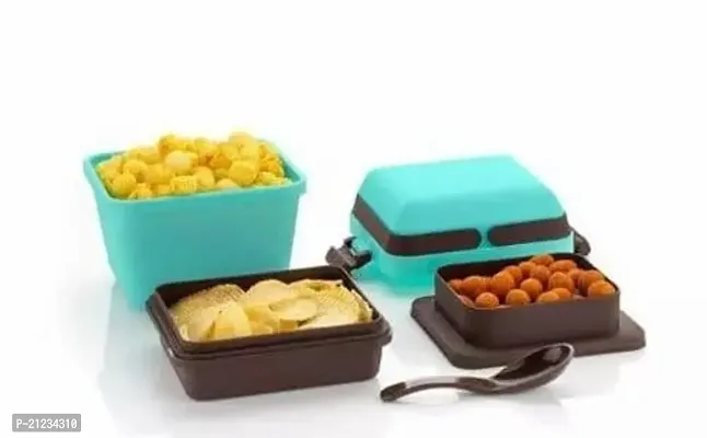 G KING Lunch Boxes Freezer Safe Snack Tiffin Box for Adult Kid