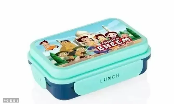 G KING KIDDO LUNCH BOX 4 Containers Lunch Box (sky blue)-thumb0