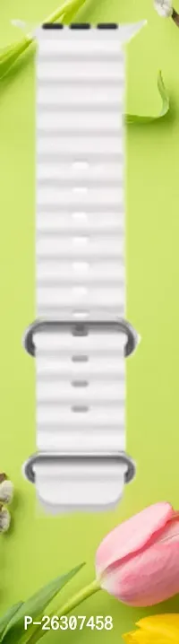 Smart Watch Strap Belt  White