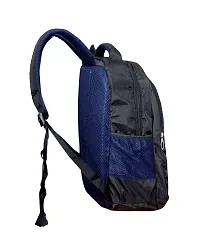 Skydiver black  backpack for men and boys-thumb1