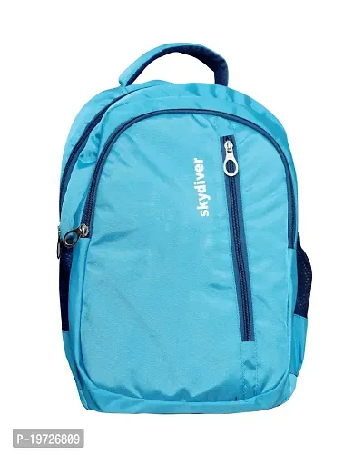 Skydiver skyblue backpack for men and boys