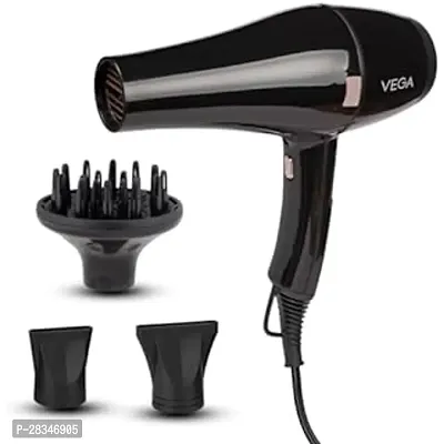 1600W Foldable Hair Dryer with 3 Heat Settings  Cool Shot
