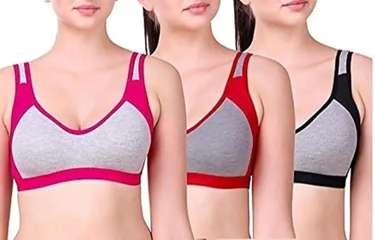 Pack Of 3 Sports Bra