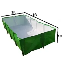 Trendy Garden Creation 250Gsm Hdpe Rectangular Grow Bags 3Feet 2Feet 1Feet For Garden, Fish Breeding And Azolla Harvesting - Set Of 1Pcs-thumb1